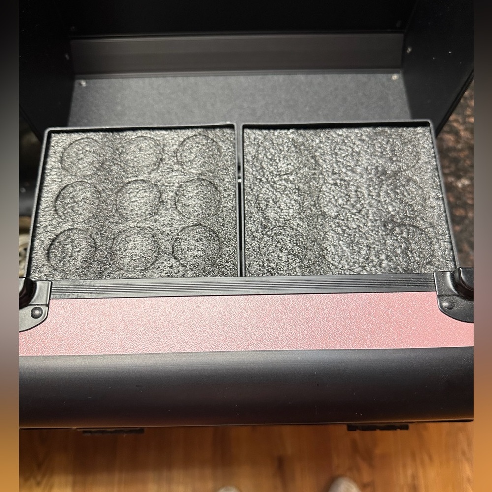 Pink and Black Makeup Travel Case never used - Picture 7 of 14